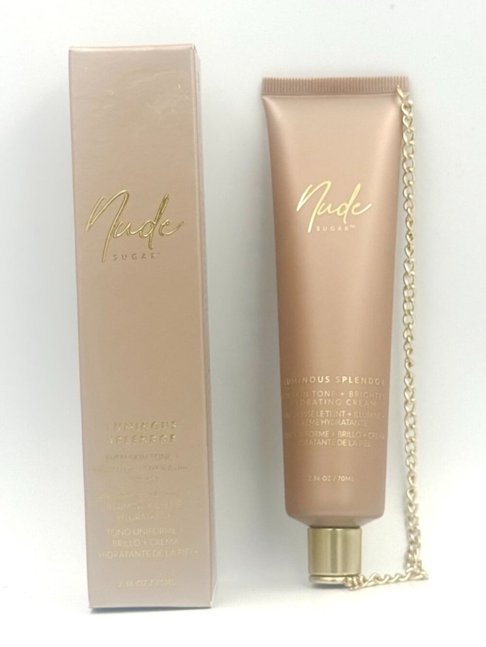 NUDE SUGAR by TONI BRAXTON Luminous Splendor Brighten Hydrating Cream